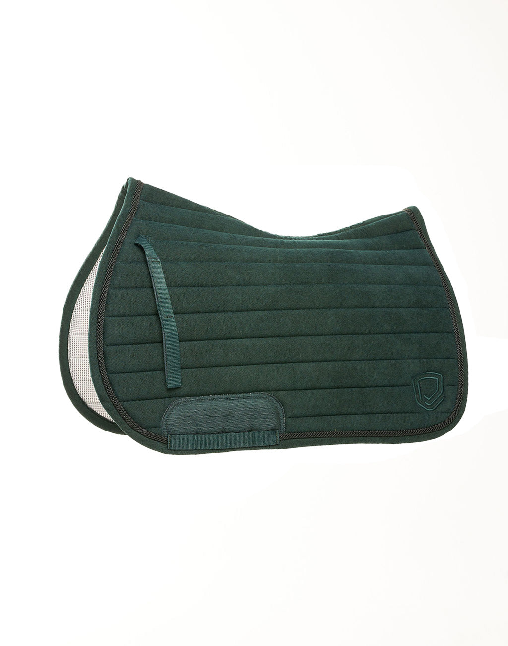 Night Green Corduroy Saddle Pad - Show Jumping / AP