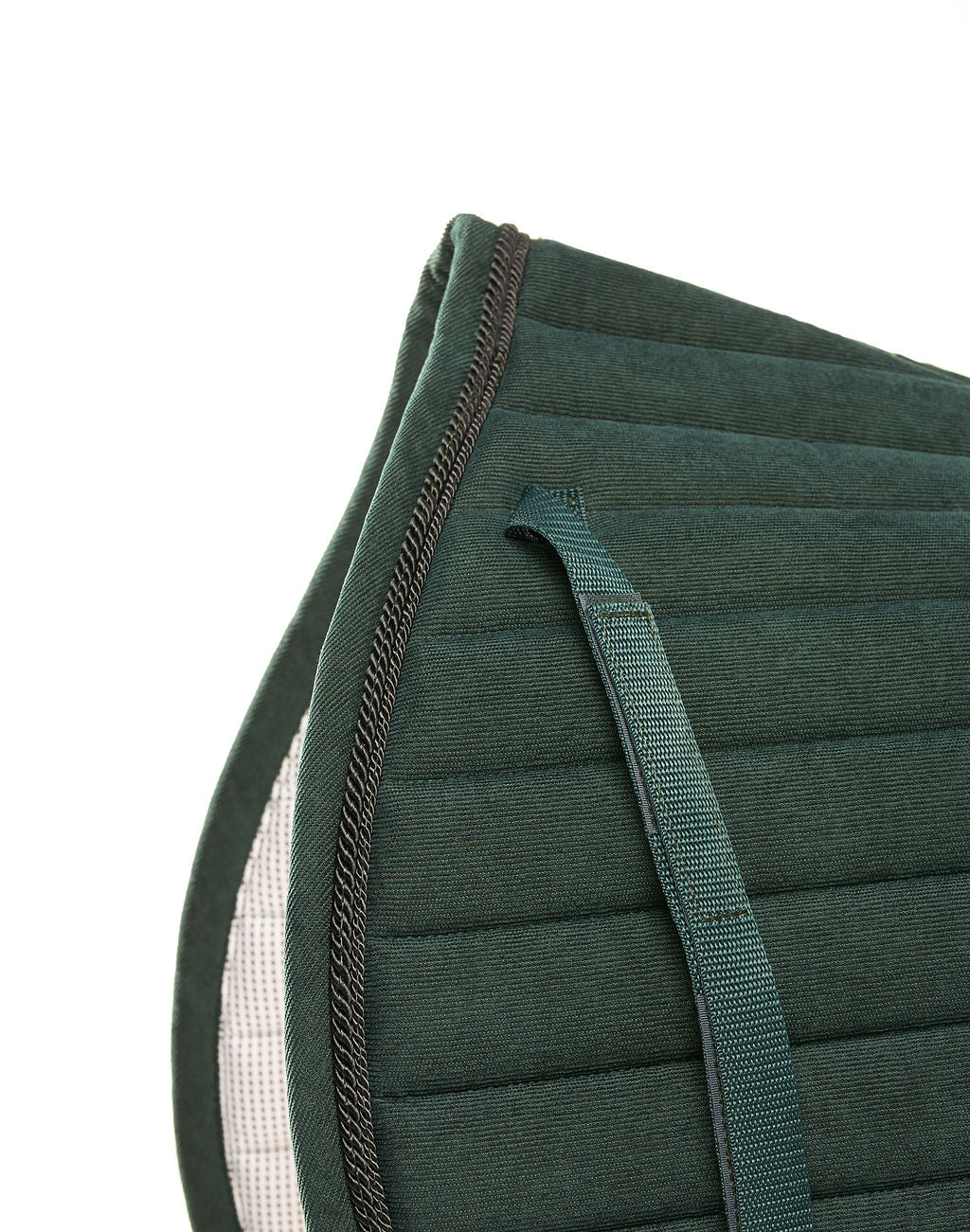 Night Green Corduroy Saddle Pad - Dressage