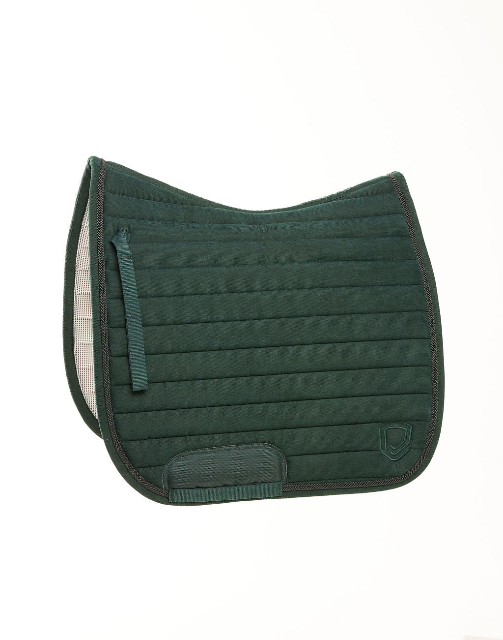 Night Green Corduroy Saddle Pad - Dressage